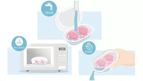 Chupete Philips Avent Ultra Air Scf345/22 6-18m X2 Unidades Color Rosa  Período de edad 6-18 meses