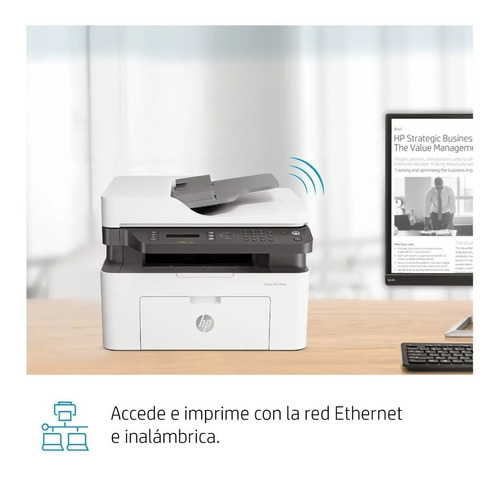 Impresora Multifuncional.hp Laserjet Modelo.137fnw,wifi20ppm