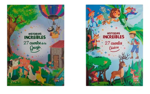 Libro Historias Increibles 27 Cuentos Tapa Dura School Fun