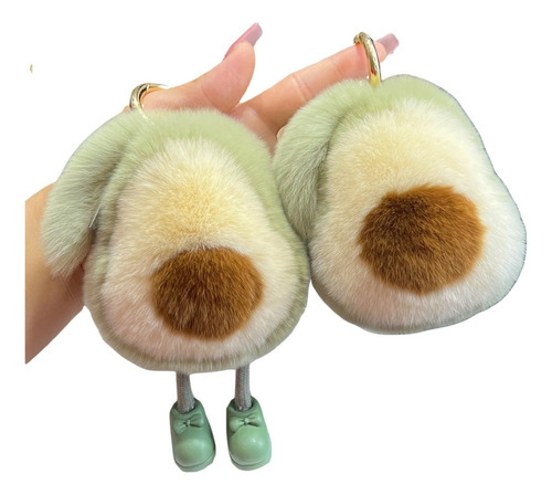 ( Bonito Llavero De Peluche Con Forma De Aguacate, 2