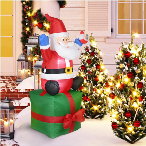 - Sd Mc Decoraciones Navideñas 180 Cm, Inflables, Led,