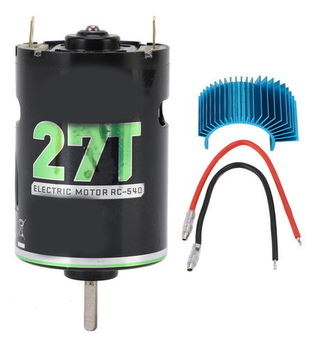 Disipador Térmico Rc Motor 540 Azul Cepillado Para Coche De
