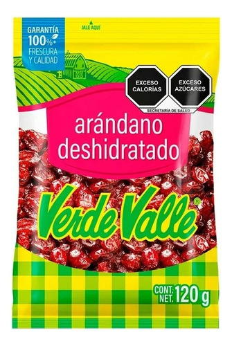 Arándano Verde Valle Deshidratado 120 G