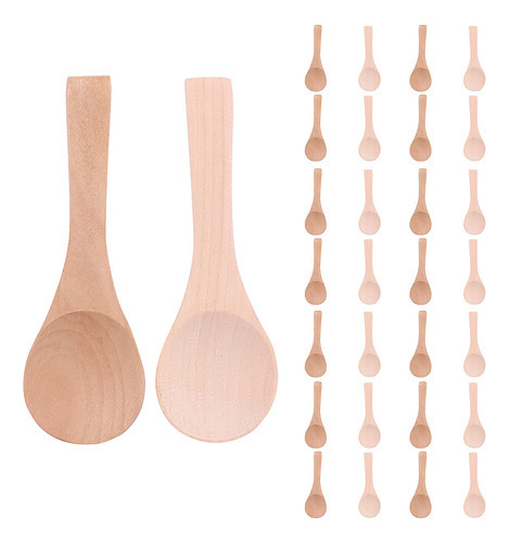 Cucharas Pequeñas De Madera, Cucharas Para Degustación, Cond