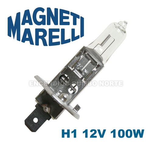 Lampara  H1 100w 12v Original Magneti Marelli X Unidad