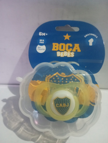 Chupete Boca Juniors Oficial Licencia