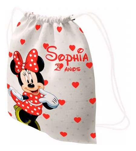 Mochila saco minnie hotsell