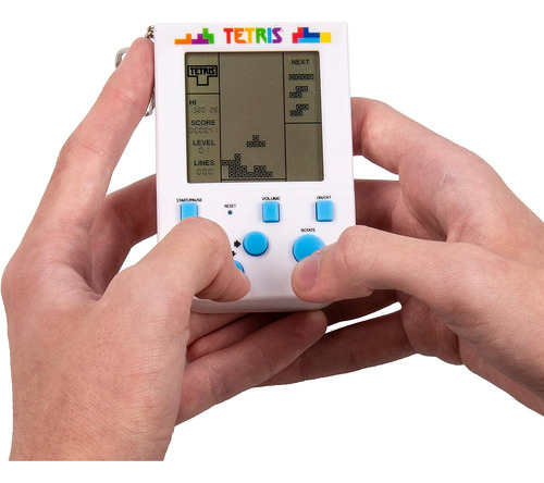 Juego De Arcade Portátil De Tetris Keyring - Juego De Tetris