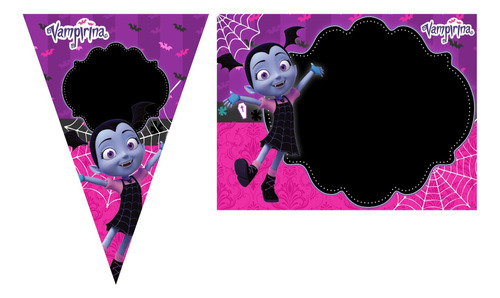 Kit Imprimible Cumpleaños Vampirina