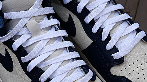 Proof Culture Cordones Planos De Repuesto Para Los Tenis, Zapatos Casuales, Air Force 1 Y Jordan Con Cordones Planos, Blanco, 54