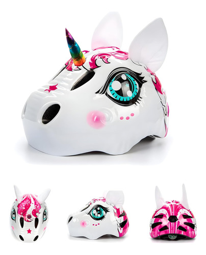 Casco De Unicornio De Natuway Para Niños Pequeños Y Niños 3d
