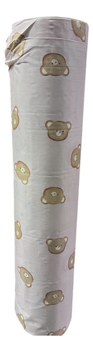 Tela Ancho 2,40 Osito (macotas) X 10 Mts Beige Estamp