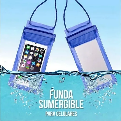 Funda Celular Sumergible Forro Protector Resistente Agua