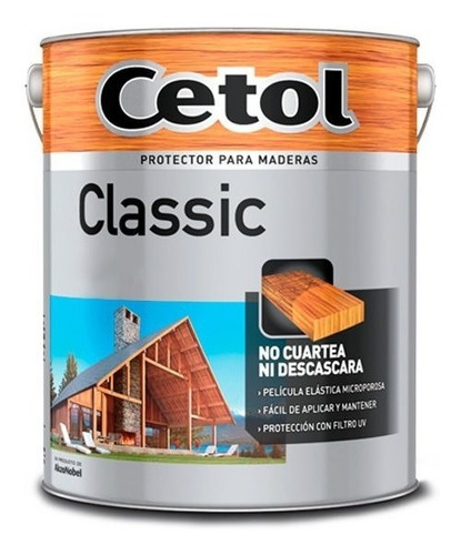 Cetol Classic  Exterior Brillante  X 4 Lts.colores  Oferta!