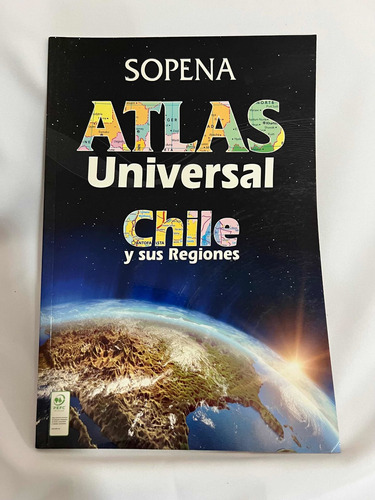 Atlas Sopena Universal Geográfico Chile Y Sus Regiones Usado