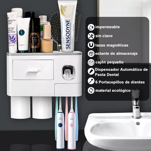 Soporte Para Cepillo De Dientes Con Montaje En Pared