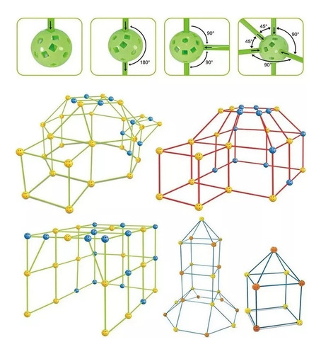 O Kit Construcción For Niños: Edificios, Castillos, Túneles