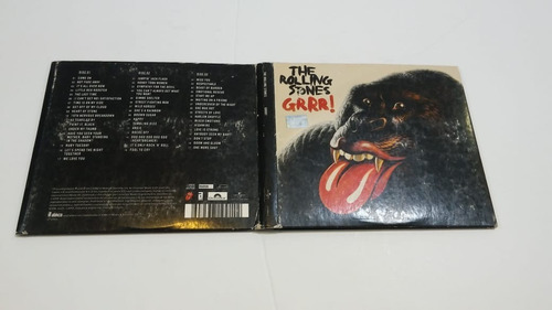 The Rolling Stones Grrr! Cd Triple Usado Made In Argentina