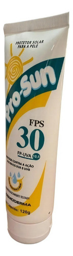 Creme Cosmoderma Fps 30 Protetor Solar 120ml Pro-sun 