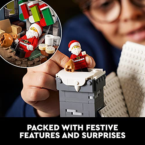 Set De Construcción Lego Icons Santas Visit 10293 Para Adult