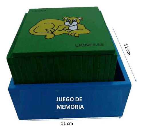 Juego Didáctico De Memoria La Selva Educativo