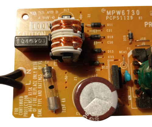 Fuente De Poder Brother Mfc J6920 J6720 Lt2610001 Original (Usado)