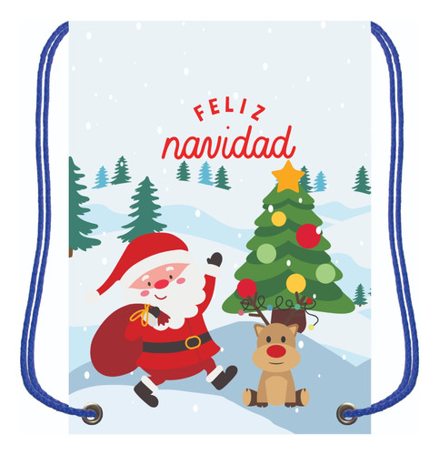 25 Morralitos Dulceros Bolos Navidad Feliz Navidad