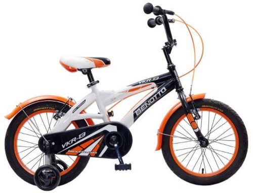 Bicicleta Benotto Cross Vkr-13 R16 Ruedas Laterales Naranja