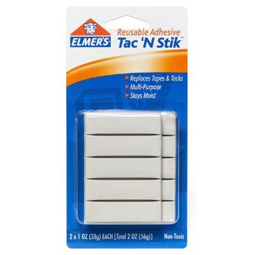 Tac 'n Stik Reutilizable Adhesivo Elmer