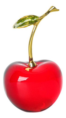 Estatua De Cereza De Fruta, Adorno Para