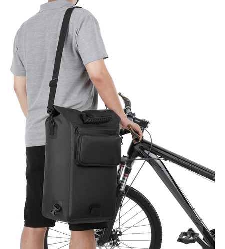 J-j Alforja Impermeable 3 En 1 Para Bicicleta, Bolsa
