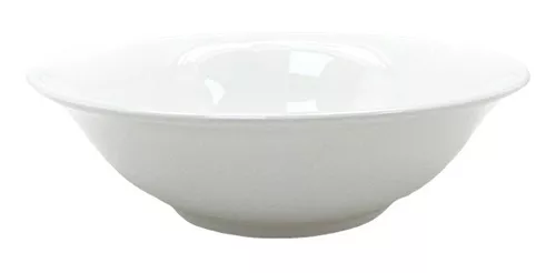 Bowl Ceramica 23 Cm Blanco Ensaladera Grande