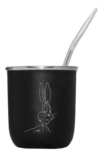 Mate Termico Acero Inoxidable Doble Pared Regalo Bug Bunny