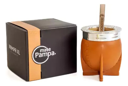 Mate Pampa Imperial Xl Incluye Bombilla Térmico Caja Colores