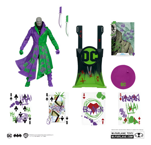 Figura 7 Dc Multiverse - Hush Jokerized Gold Label Sdcc