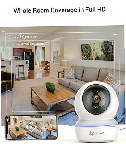 Ezviz Cámara De Vigilancia Wifi Interior 1080p Cámara Ip