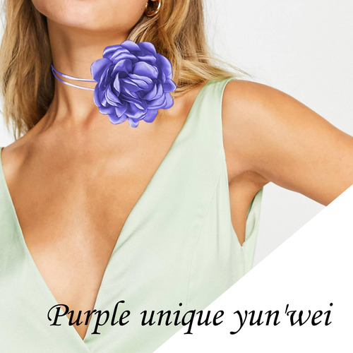 Gargantilla De Flores Vanstyle Para Mujer, Collar De Flores