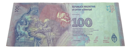 Billete De 100 Pesos Con Error De Manchas