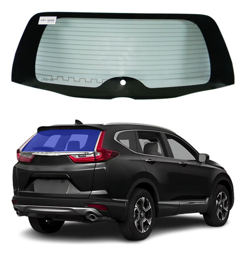 Vidro Traseiro Vigia Honda Crv 2015 A 2017 Benson