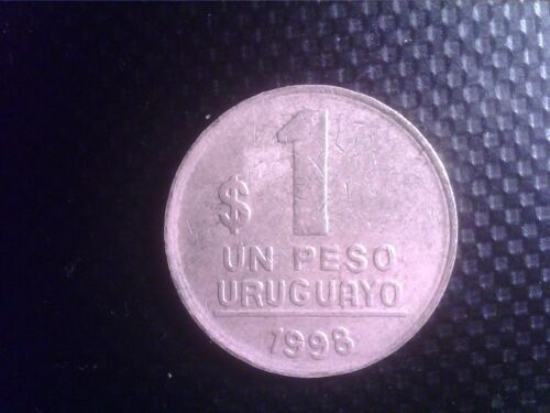 Moneda Uruguay 1 Peso 1998