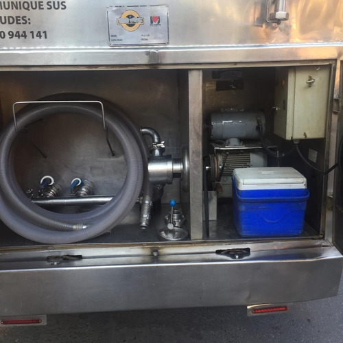 Tanque En Acero Inoxidable 5.500 Litros Transporte De Leche