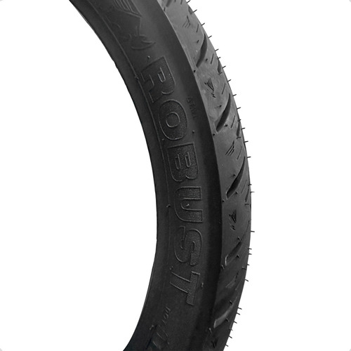 Pneu Traseiro Robust Luas C/ Câmara Titan/ Fan 90/90-18