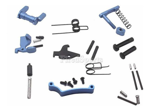 Kit Resortes, Pernos, Selector Ar15 Azul Lower Parts