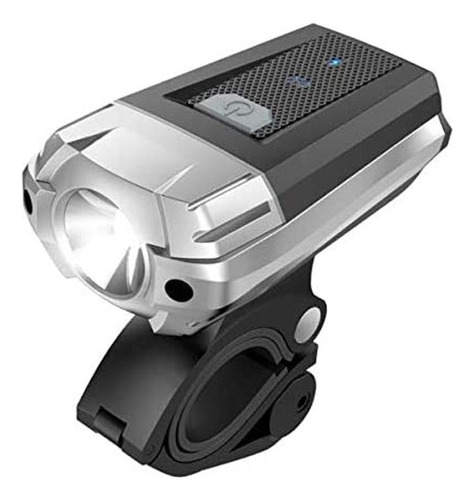 Luz Led Bicicleta Manubrio Casco Delantera Recargable Usb