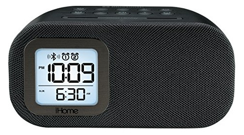 Ibt210b Bluetooth Fm Radio Reloj Despertador Dual Altav...