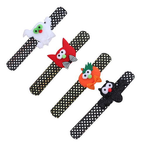 Z Pulsera Infantil De Halloween Con Luces De Murciélago De