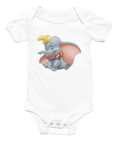Playera Para Bebés Mameluco, Pañalero Dumbo