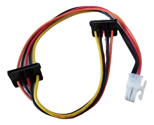 Adaptador Disco Duro Sata Serial 4 Pine 2 Puerto Para Ipc