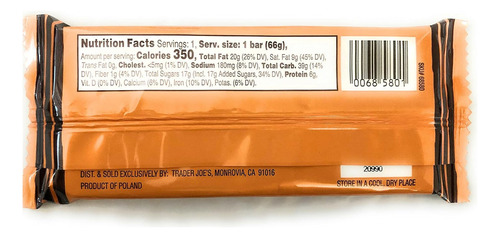 Galletas De Oblea Cubiertas De Chocolate Trader Joe's Con Re