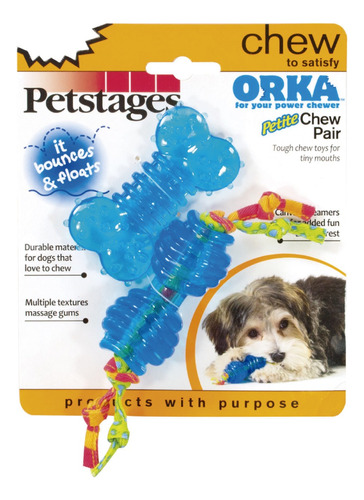 Petstages Mini Ultra Orka Chew Pack Juguetes Para Perros